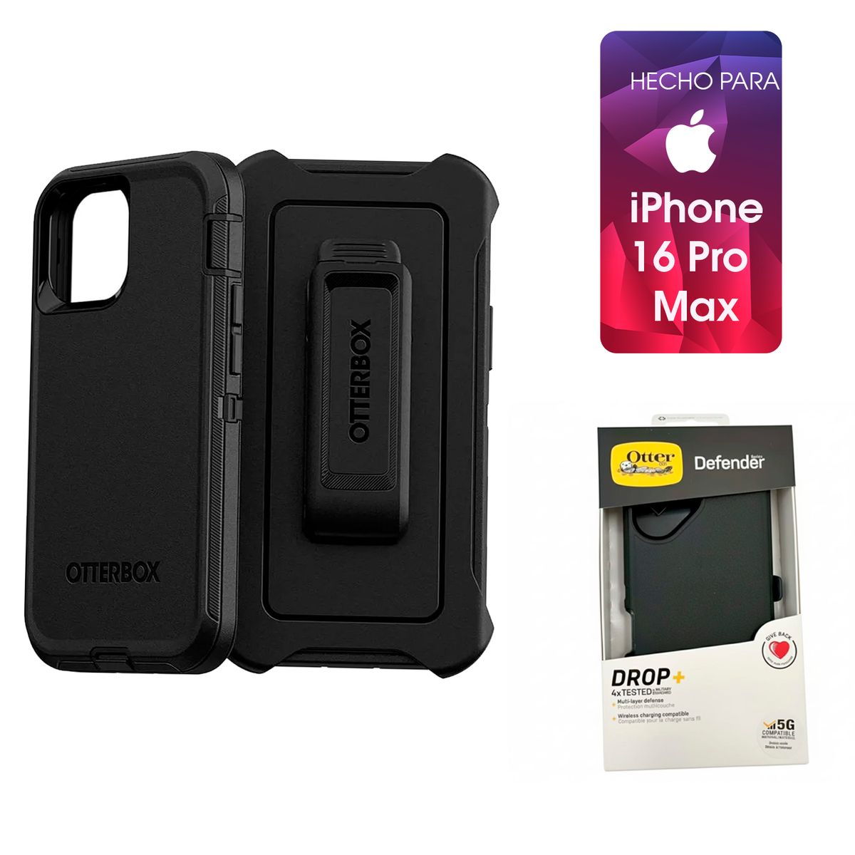 OTTERBOX - Case Otterbox iPhone 16 Pro Max Para Celular