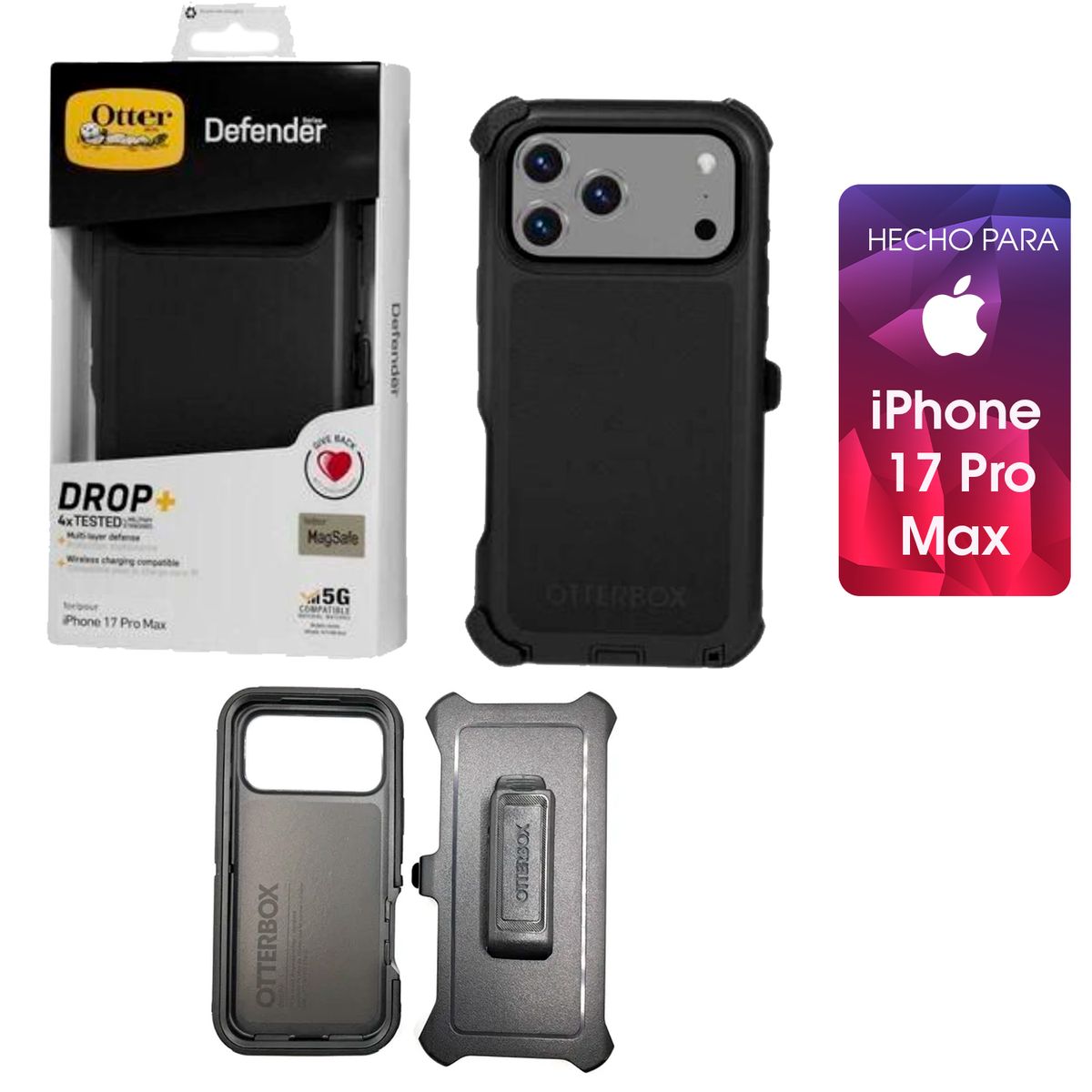 OTTERBOX - Case Otterbox iPhone 17 Pro Max  Case Para Celular