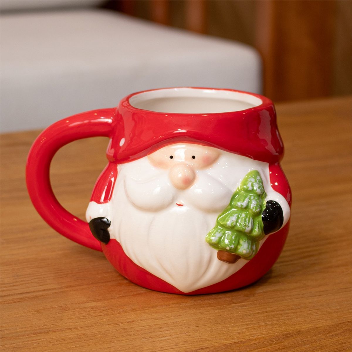 PANORAMA HOGAR - TAZA PAPA NOEL CON ARBOL