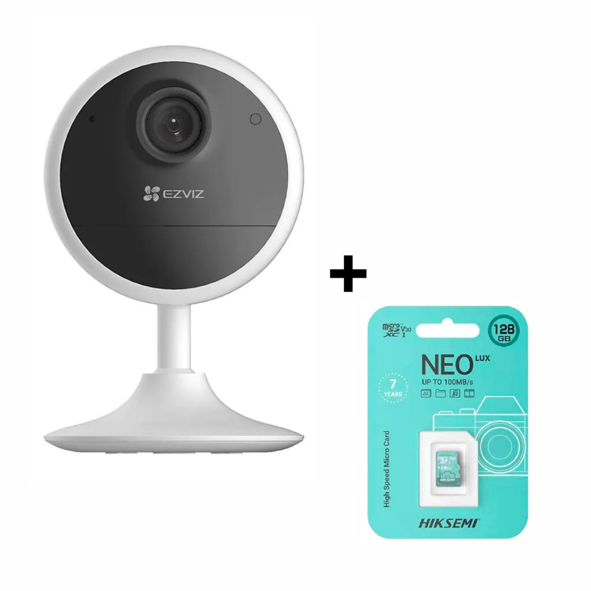 Ezviz - Cámara de Seguridad para Interiores EZVIZ CON BATERIA CB1 2MP + SD 128gb