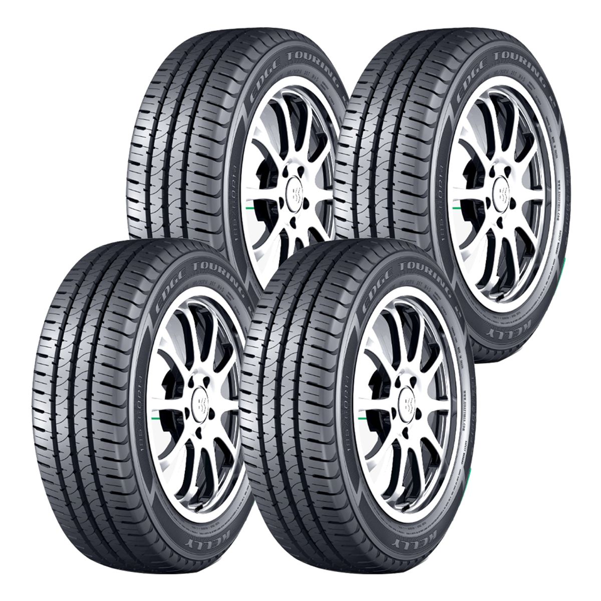 KELLY - Kit 4 Llanta 17565R14 86H Edge Touring 2 Kelly
