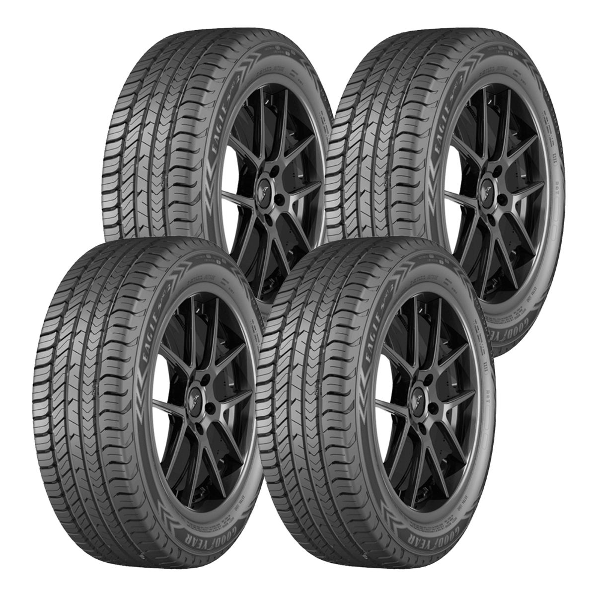GOODYEAR - Kit 4 Llanta 22550R17 94V Eagle Sport 2 Goodyear