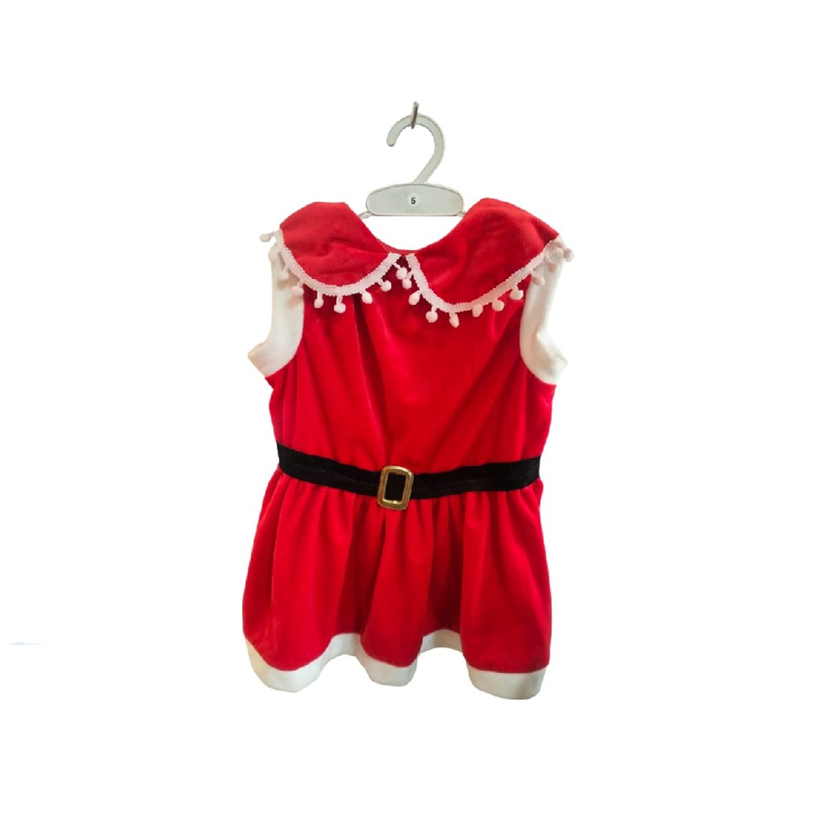 GENERICO - Vestido navideño mama noela para perros y gato Talla 4