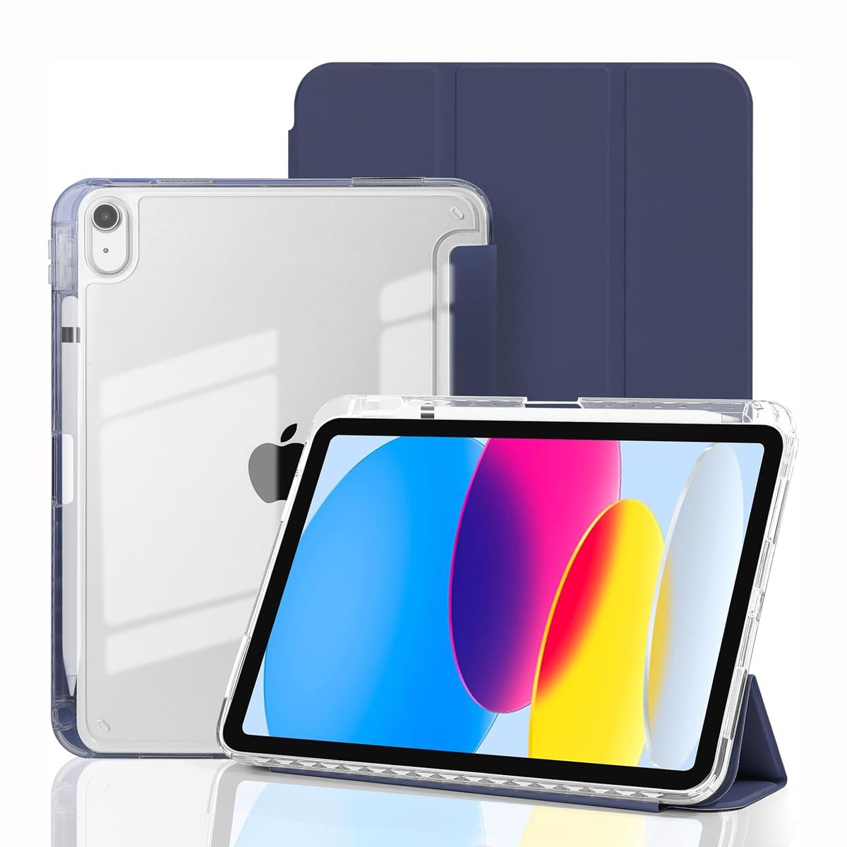 GENERICO - Funda Case Smart para iPad A16 11va 10ma Generación - Blue