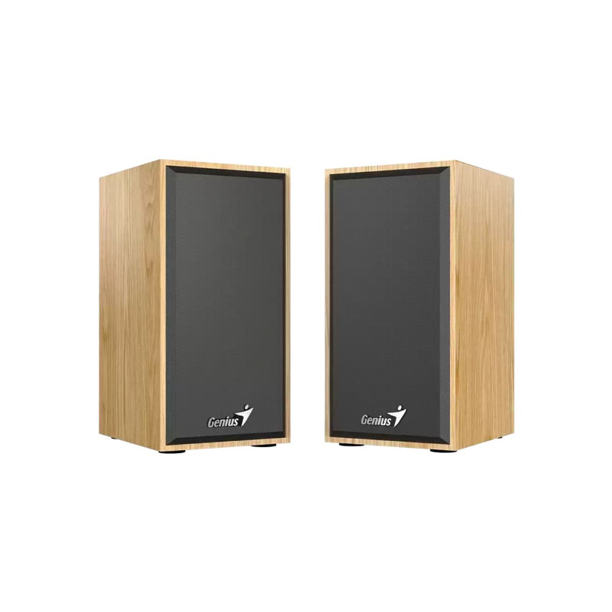 GENIUS - Parlante 2.0 Genius SP-HF180 6W USB Madera Pino