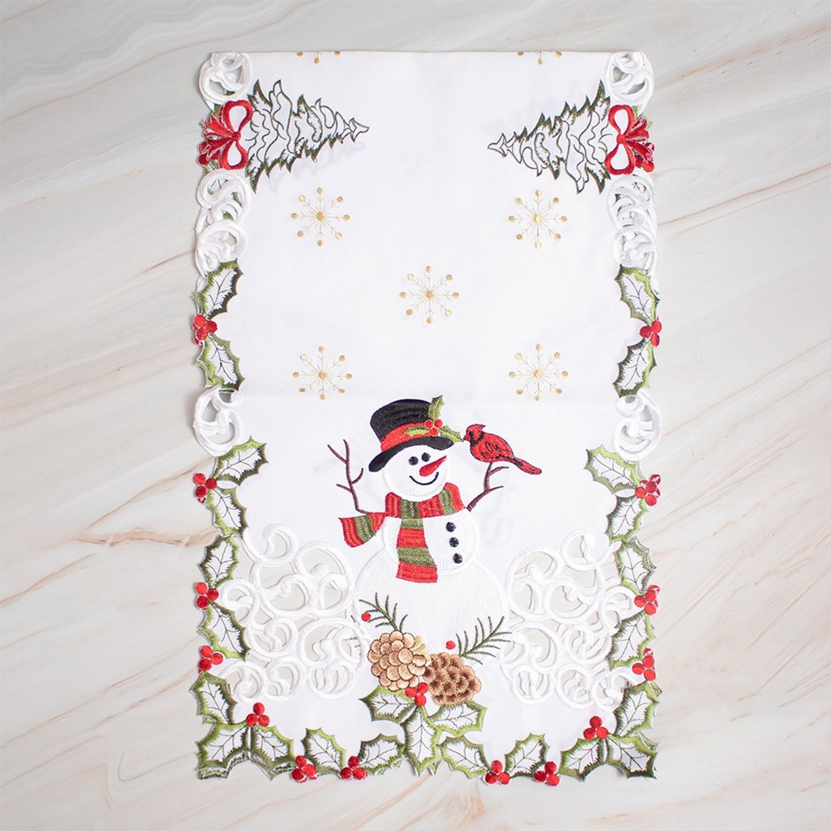 PANORAMA HOGAR - CAMINO RECTANGULAR 228CM BLANCO