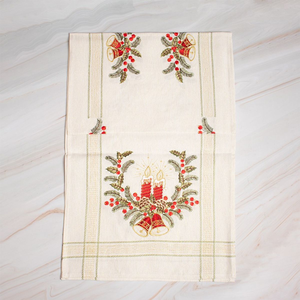 PANORAMA HOGAR - CAMINO RECTANGULAR 114CM BEIGE