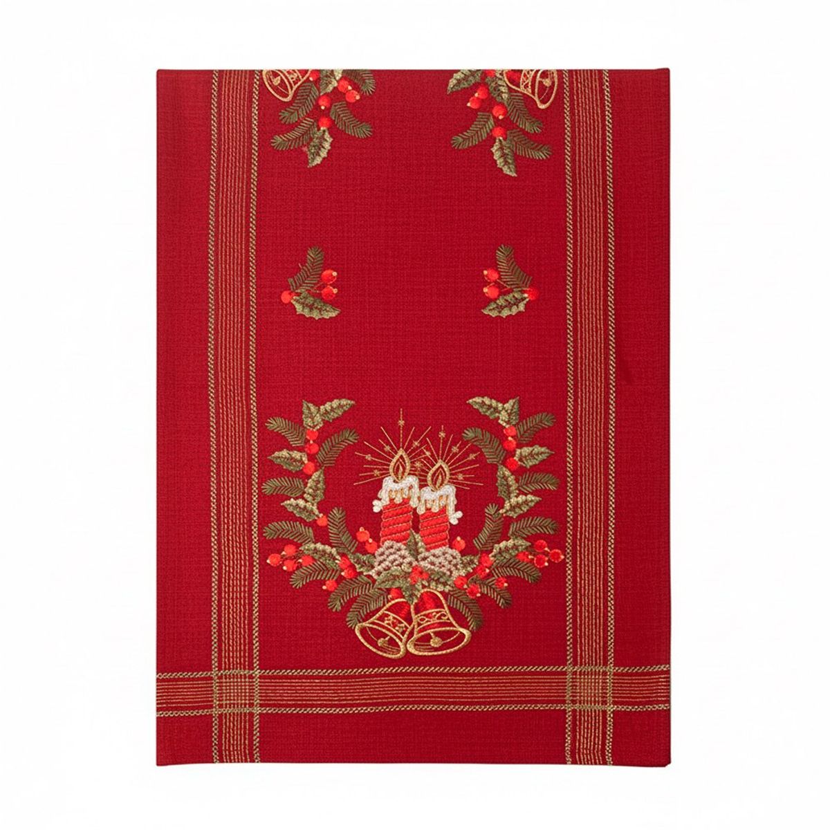 PANORAMA HOGAR - CAMINO RECTANGULAR 183CM ROJO