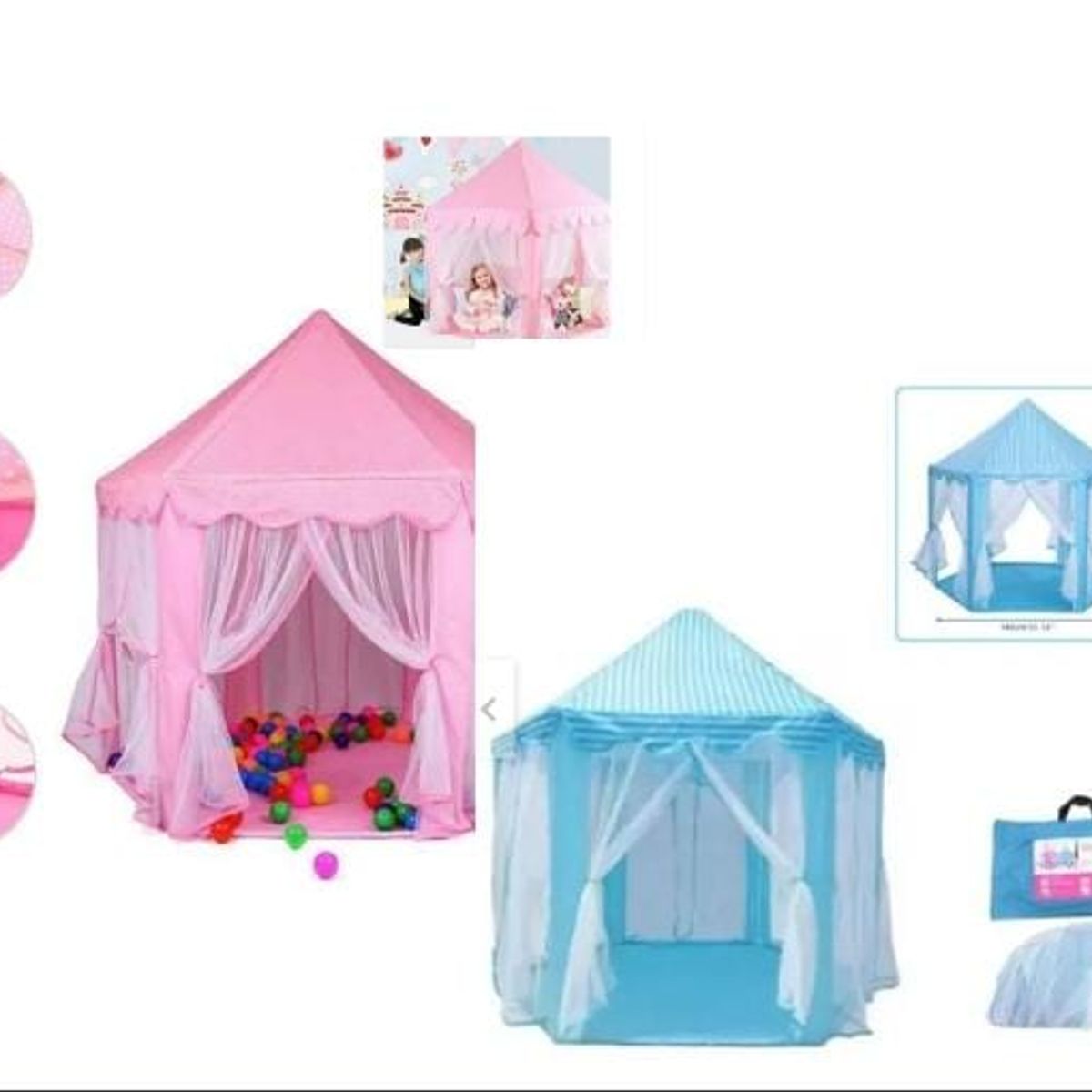 GENERICO - Castillo armable de tul princesas