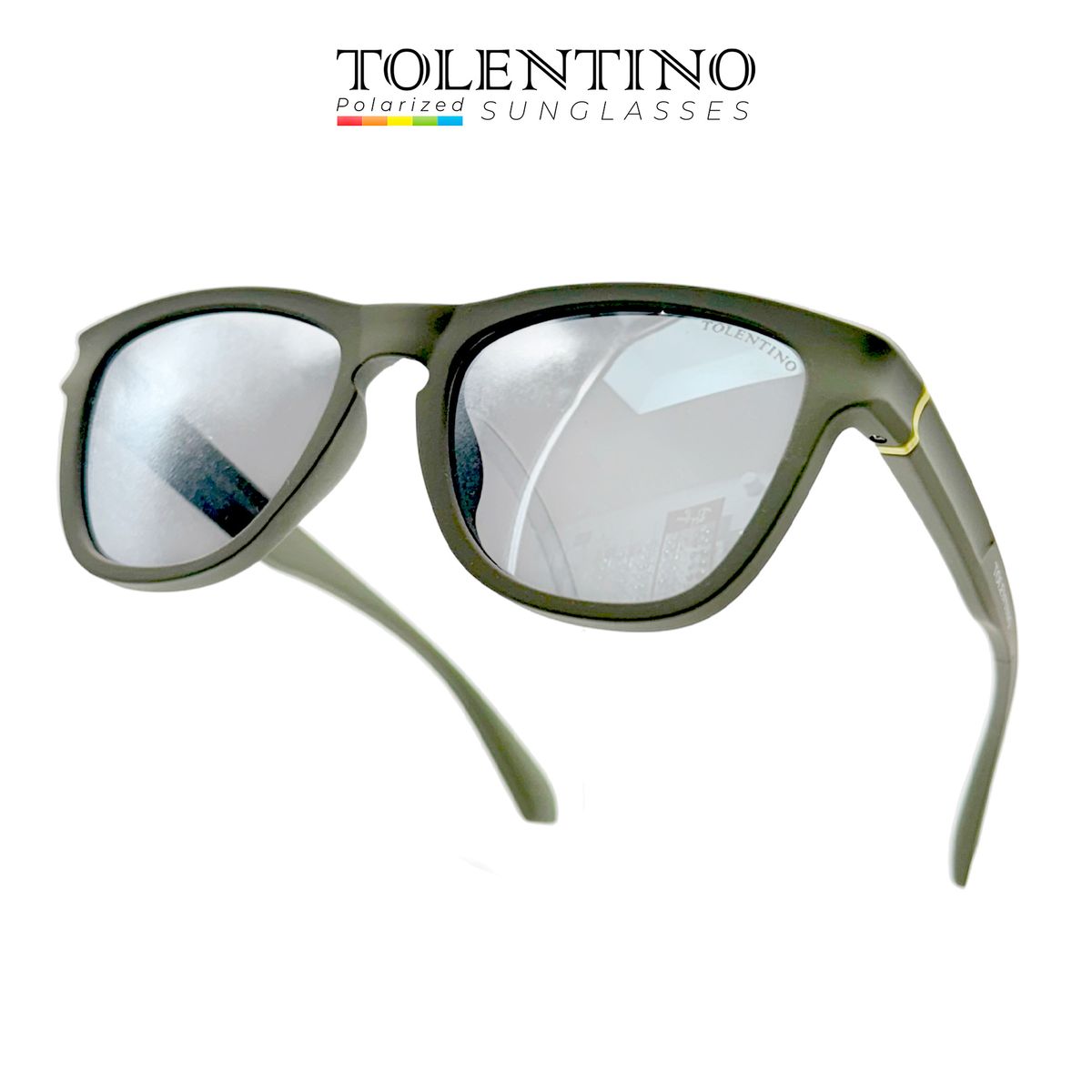 TOLENTINO - Lentes de sol polarizados TOLENTINO SUNGLASSES 100%PUV TR7555