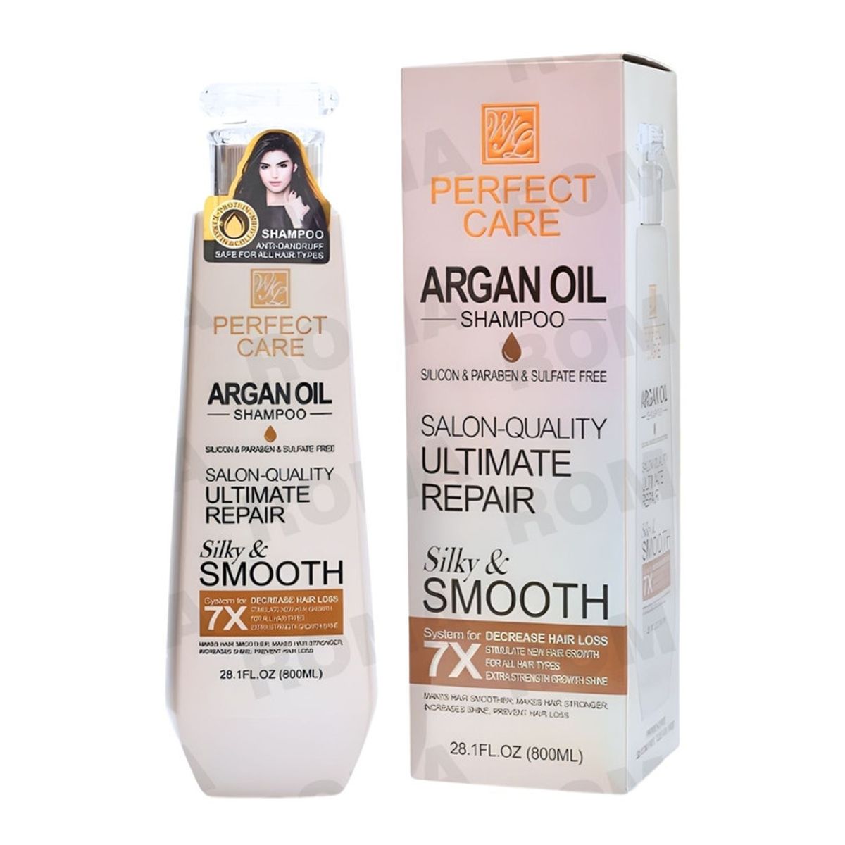 GENERICO - SHAMPOO ACEITE DE ARGÁN 800ML PERFECT CARE