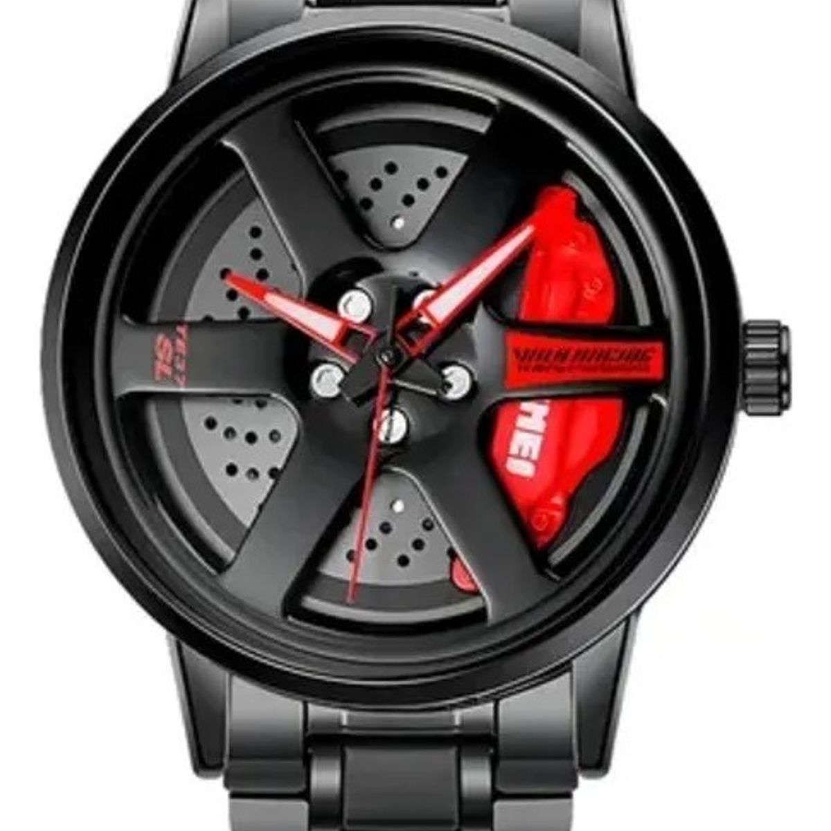 SKMEI - Reloj Skmei 1787 Rin De Auto Deportivo Giratorio Acero Inox R