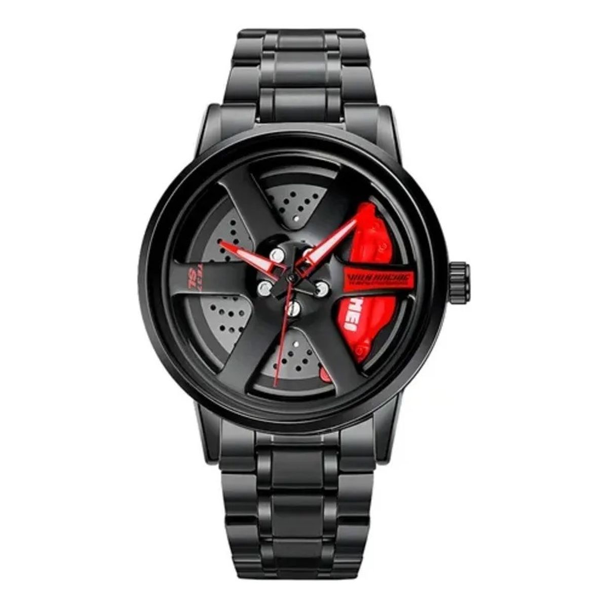 SKMEI - Reloj Skmei 1787 Rin De Auto Deportivo Giratorio Acero Inox R