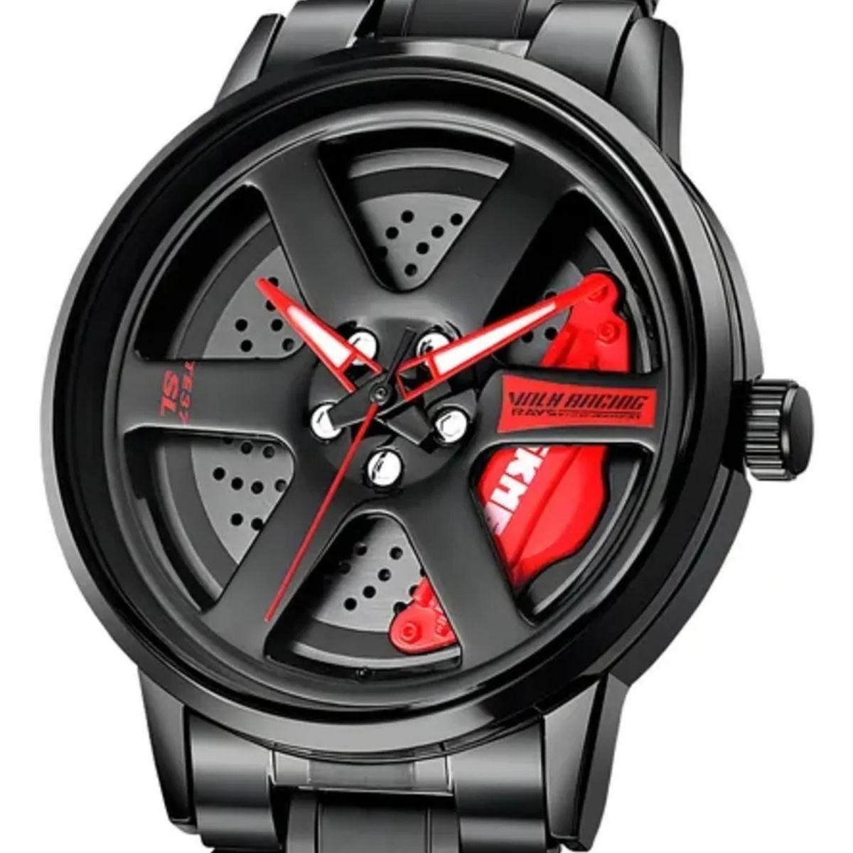 SKMEI - Reloj Skmei 1787 Rin De Auto Deportivo Giratorio Acero Inox R