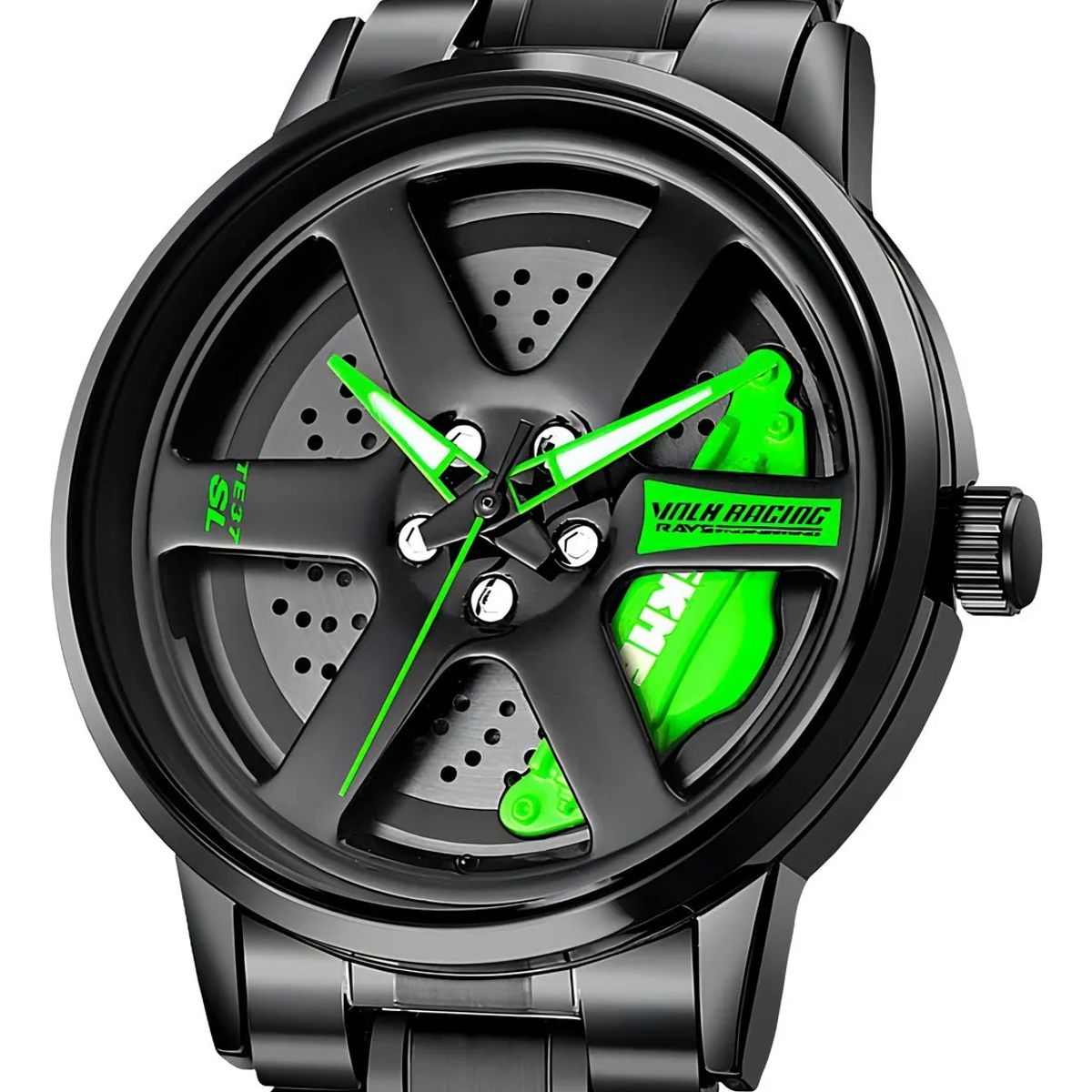 SKMEI - Reloj Skmei 1787 Rin De Auto Deportivo Giratorio Acero Inox V