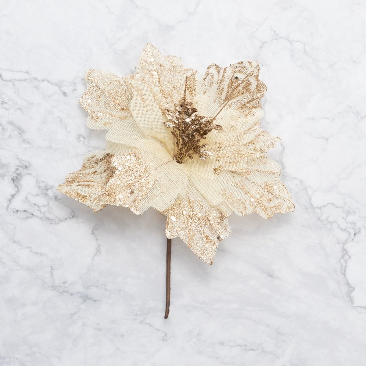 PANORAMA HOGAR - SETX6 FLORES POINSETTIAS PVC SURTIDAS