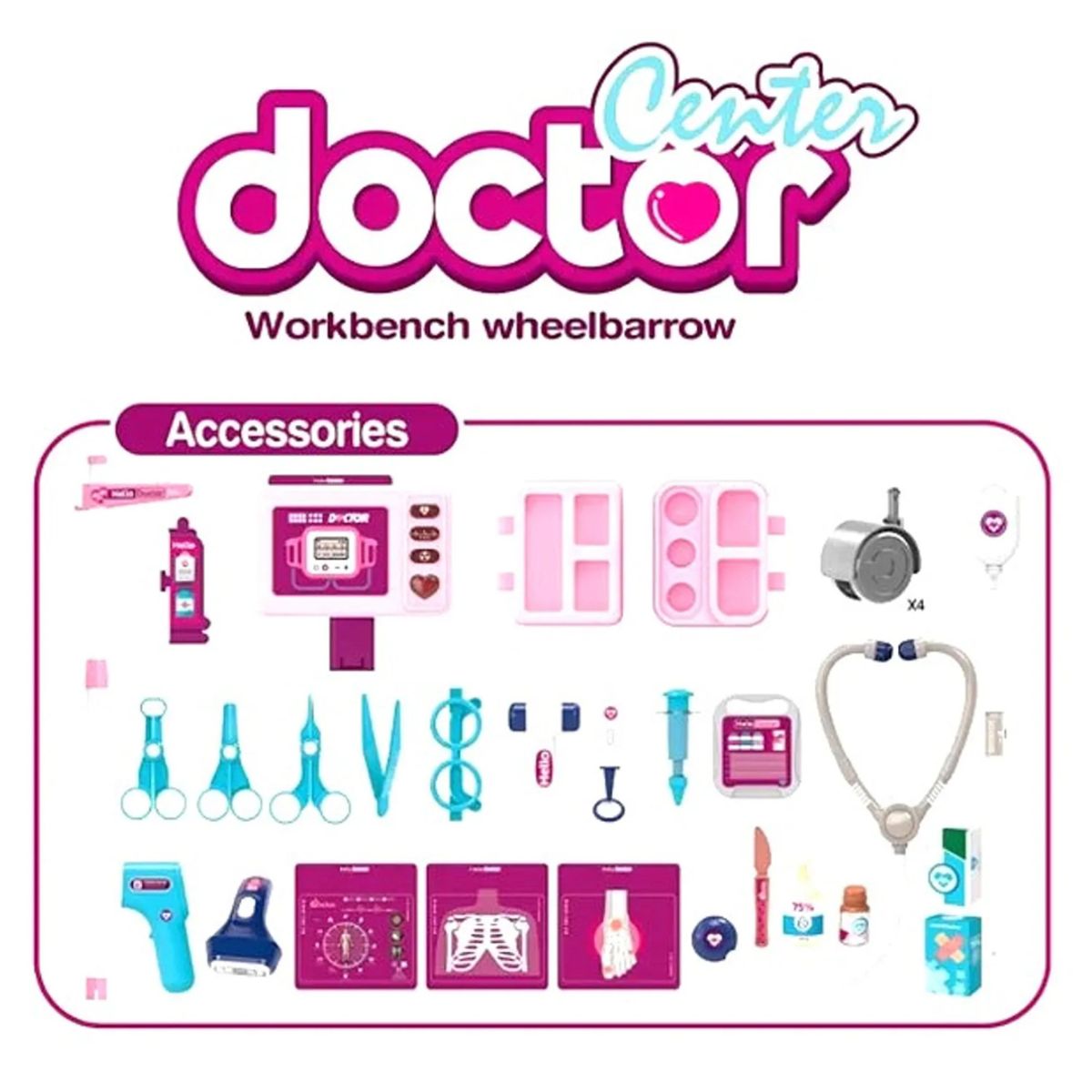 GENERICO - Set de Doctora - Centro Medico