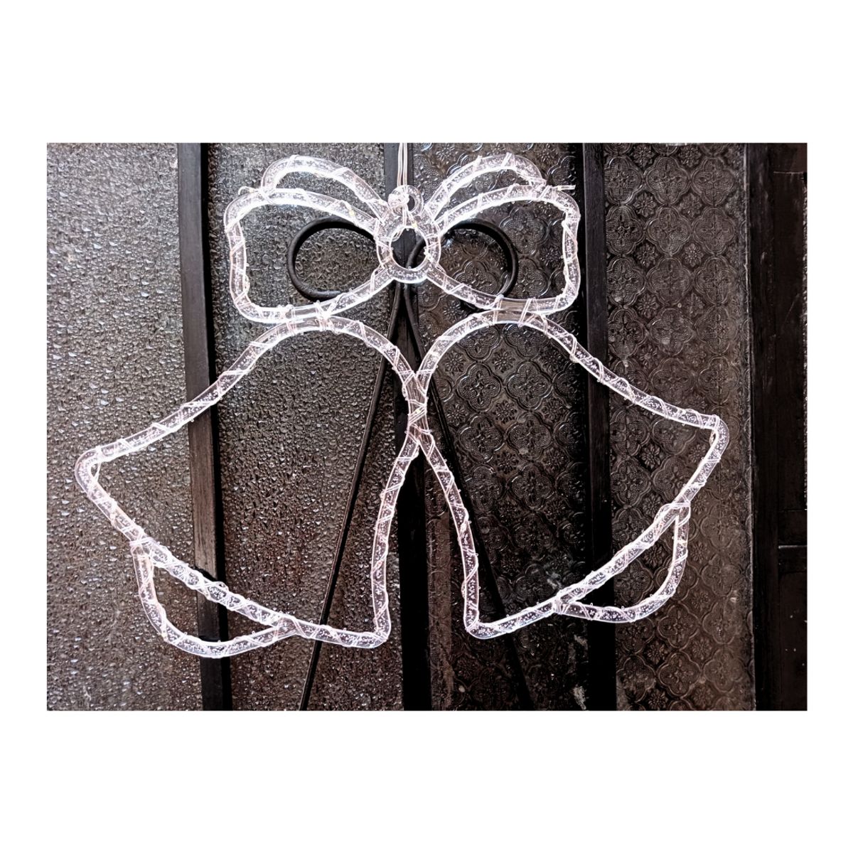 GENERICO - Luces de Navidad LED Navideña de Campana Multicolor  Decoración Grande Ventanas Paredes Mamparas