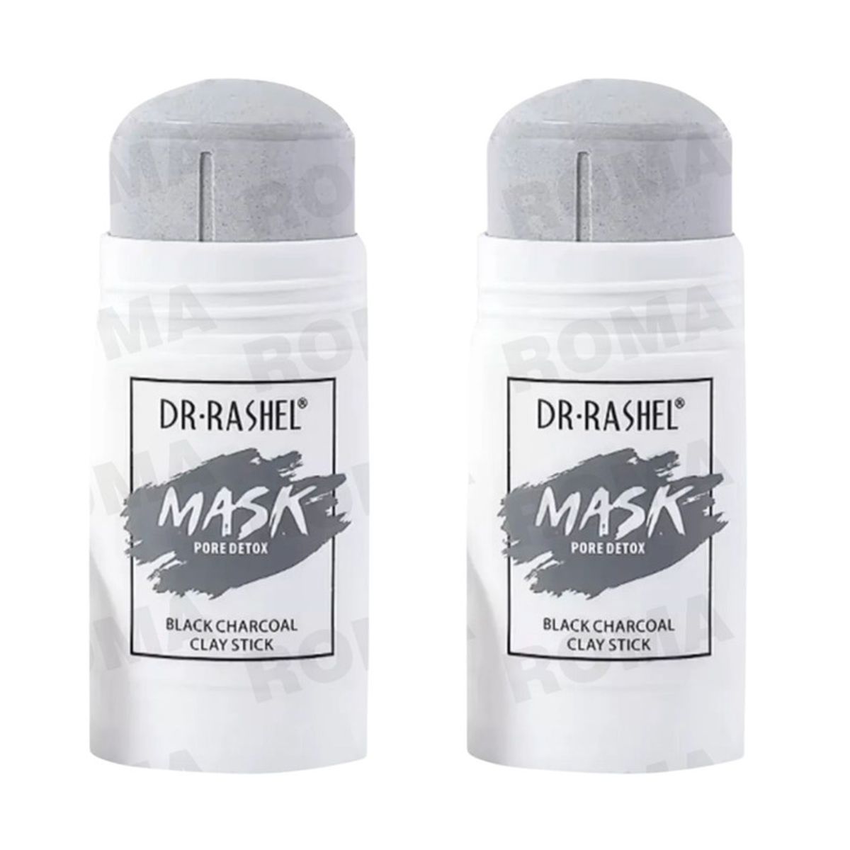 GENERICO - PACK 2 MASCARILLA EN BARRA CARÓN ACTIVADO 42G DR RASHEL