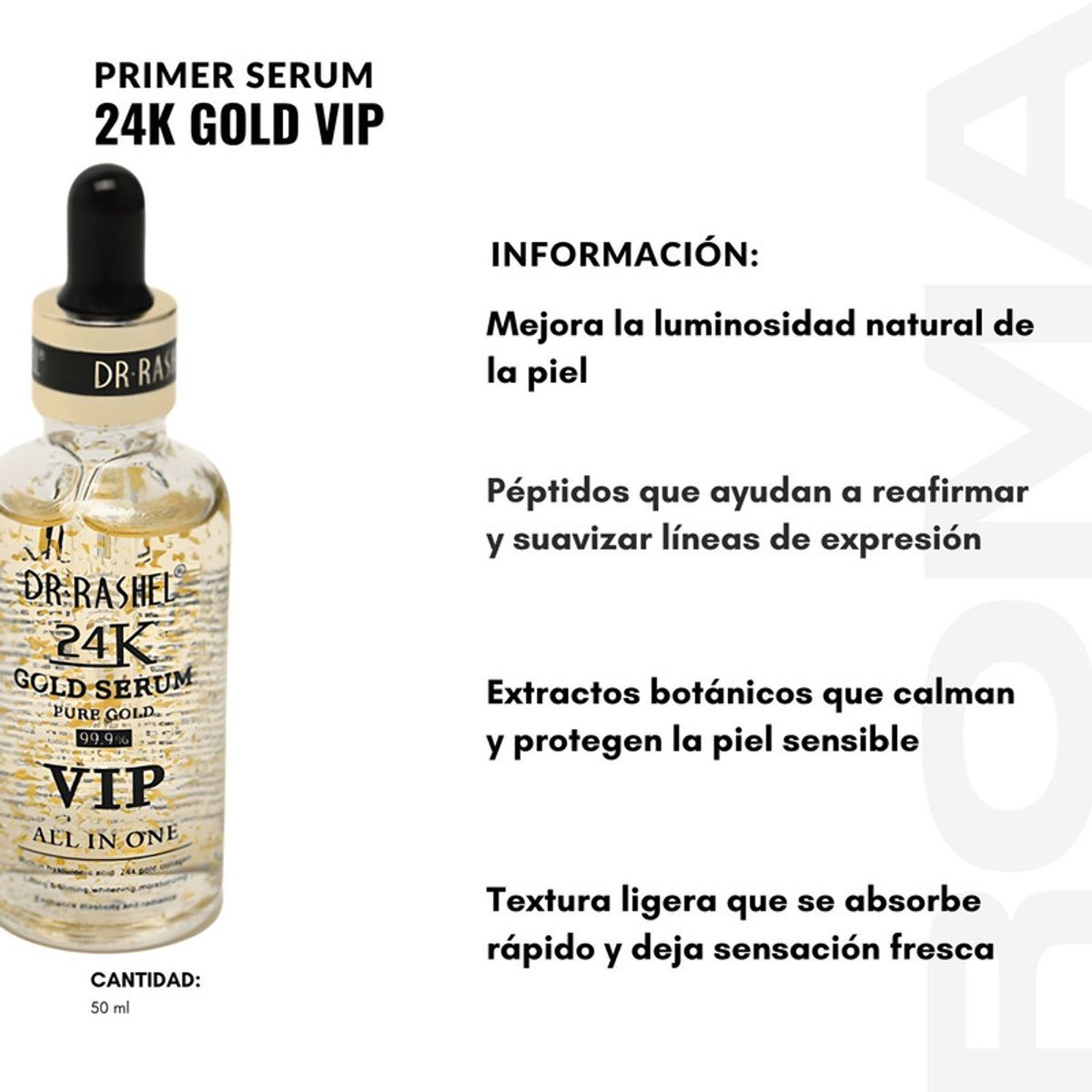 GENERICO - PRIMER SERUM 24K GOLD VIP 50ML DR RASHEL
