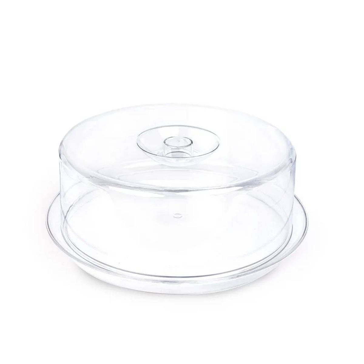 ICHIMATSU - Porta torta Acrílica con base 34x13 cm