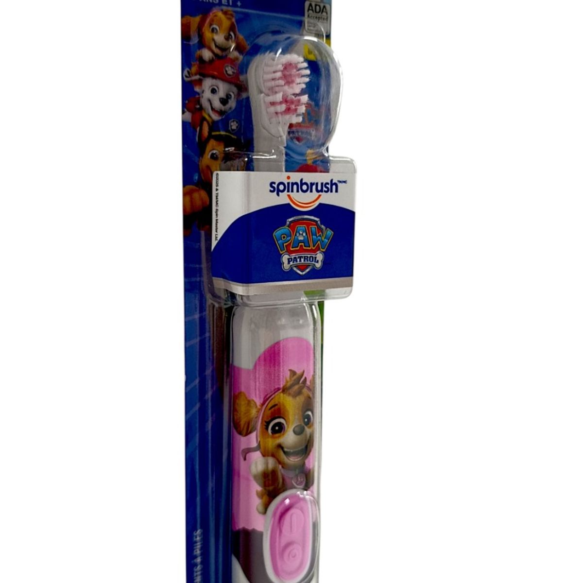 GENERICO - cepillo de dientes electrico skye paw patrol - spinbrush
