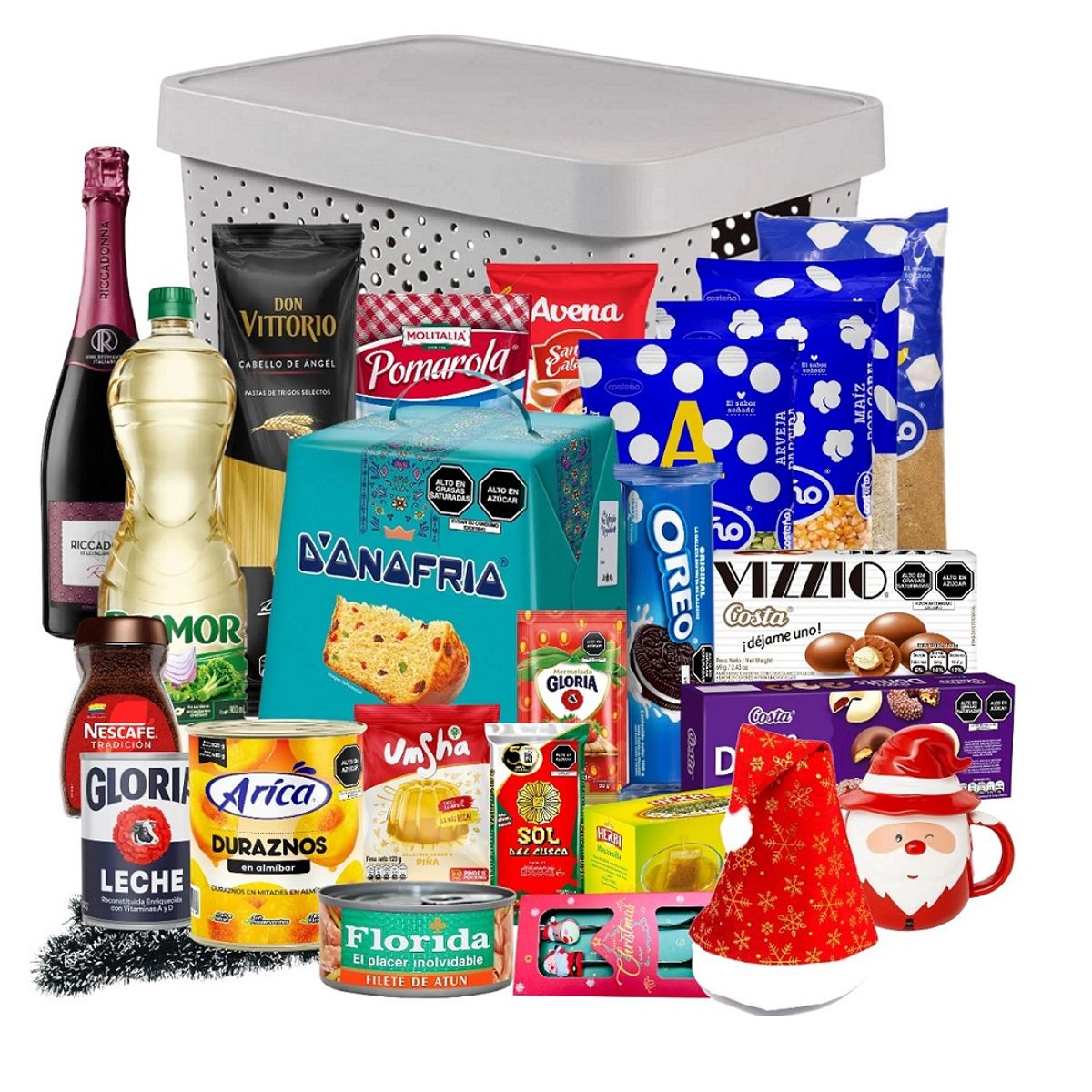 GENERICO - CANASTA NAVIDEÑA VÍVERES EMPRESARIAL