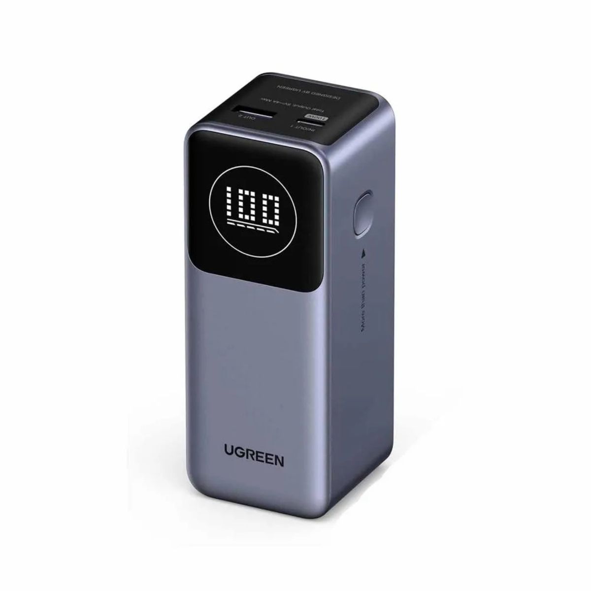 UGREEN - Ugreen Nexode Cargador Portátil 12000mAh 100W Carga Rápida PB724 35526B