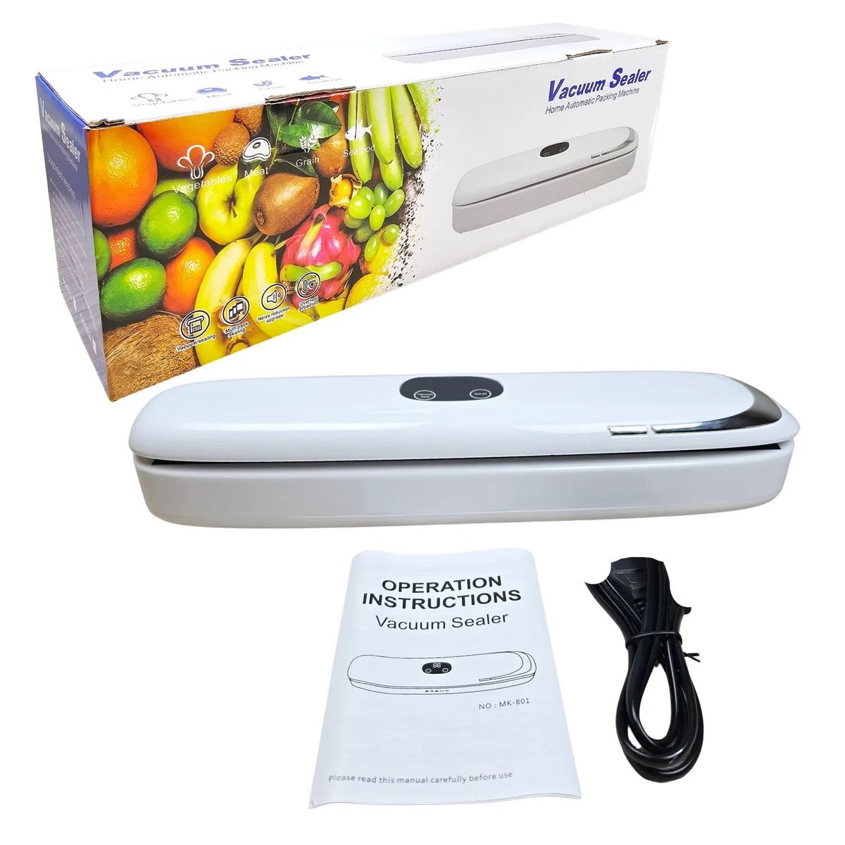 OEM - SELLADOR AL VACIO ELECTRICO DE ALIMENTOS