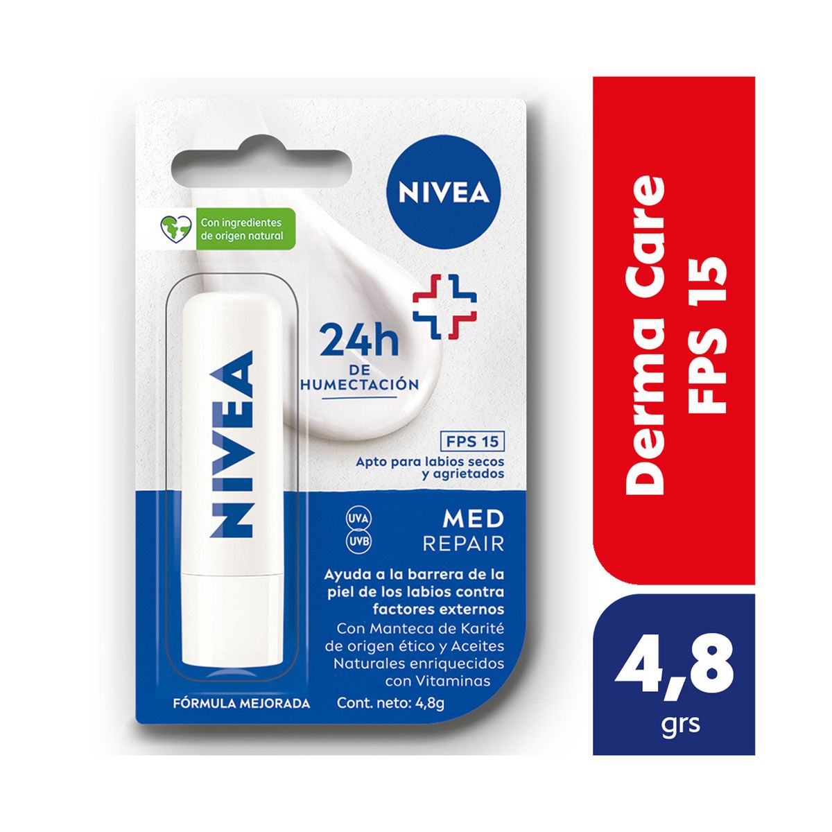 NIVEA - Bálsamo Labial Nivea Med Protection FPS 15