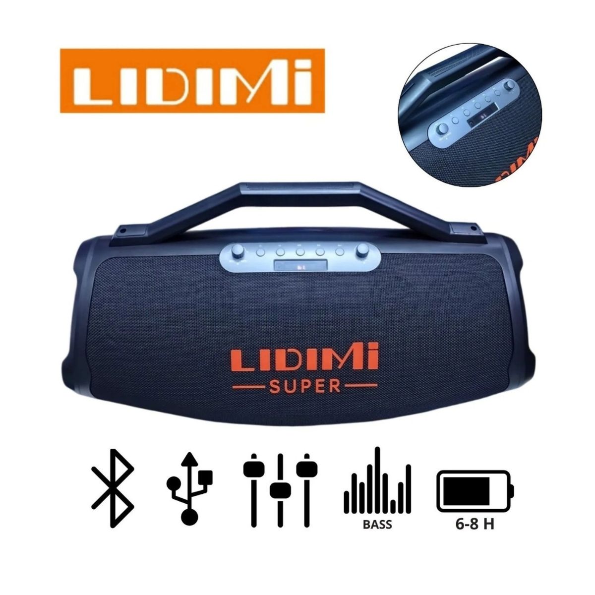 LIDIMI - Lidimi LD-S687 Parlante Portátil