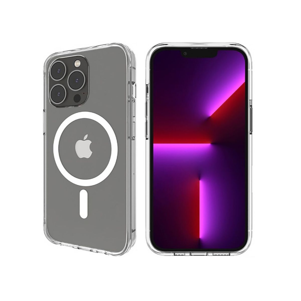 PREMIUM - Funda Transparente Case Magnético con MagSafe IPhone 13-14