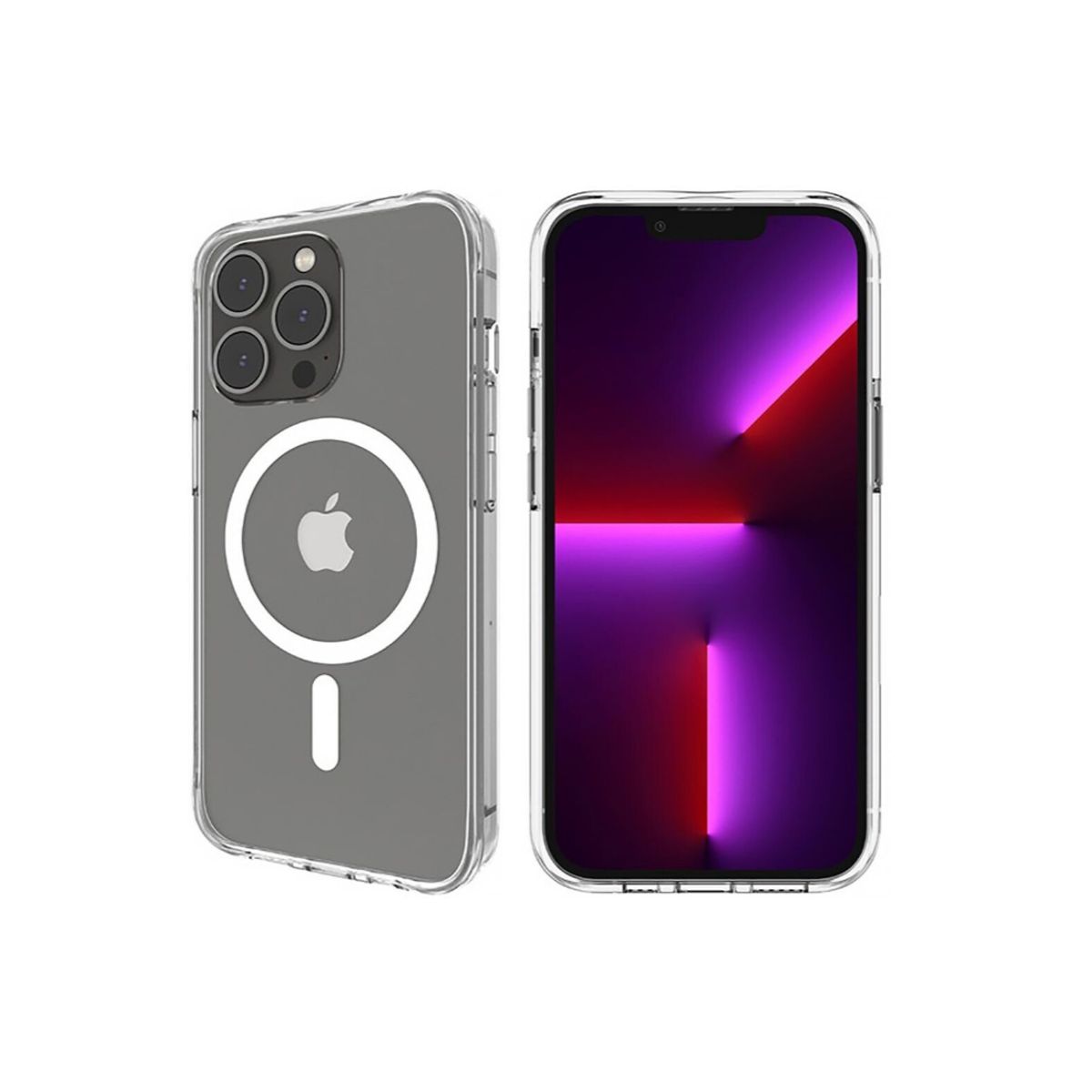 PREMIUM - Funda Transparente Case Magnético con MagSafe IPhone 13-14