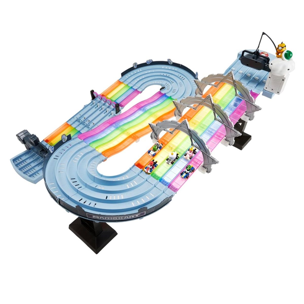 HOT WHEELS - Hot Wheels Pista Mario Kart Rainbow Road Raceway Arcoiris - produccion descontinuada