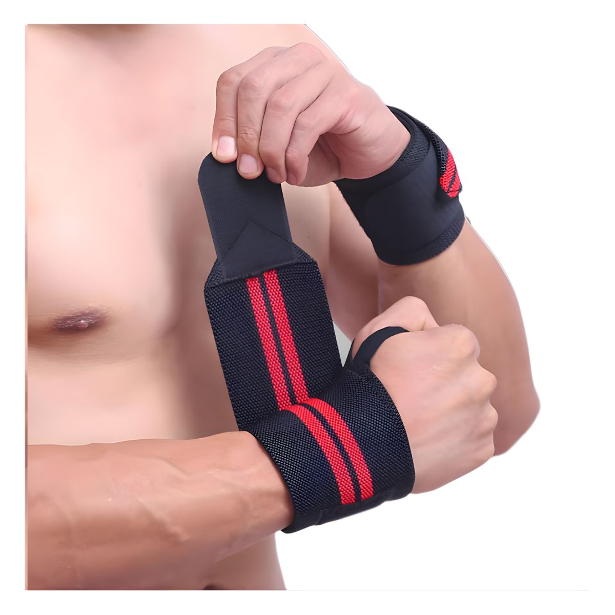 GENERICO - Muñequeras De Potencia Importada Para Pesas Gym Crossfit