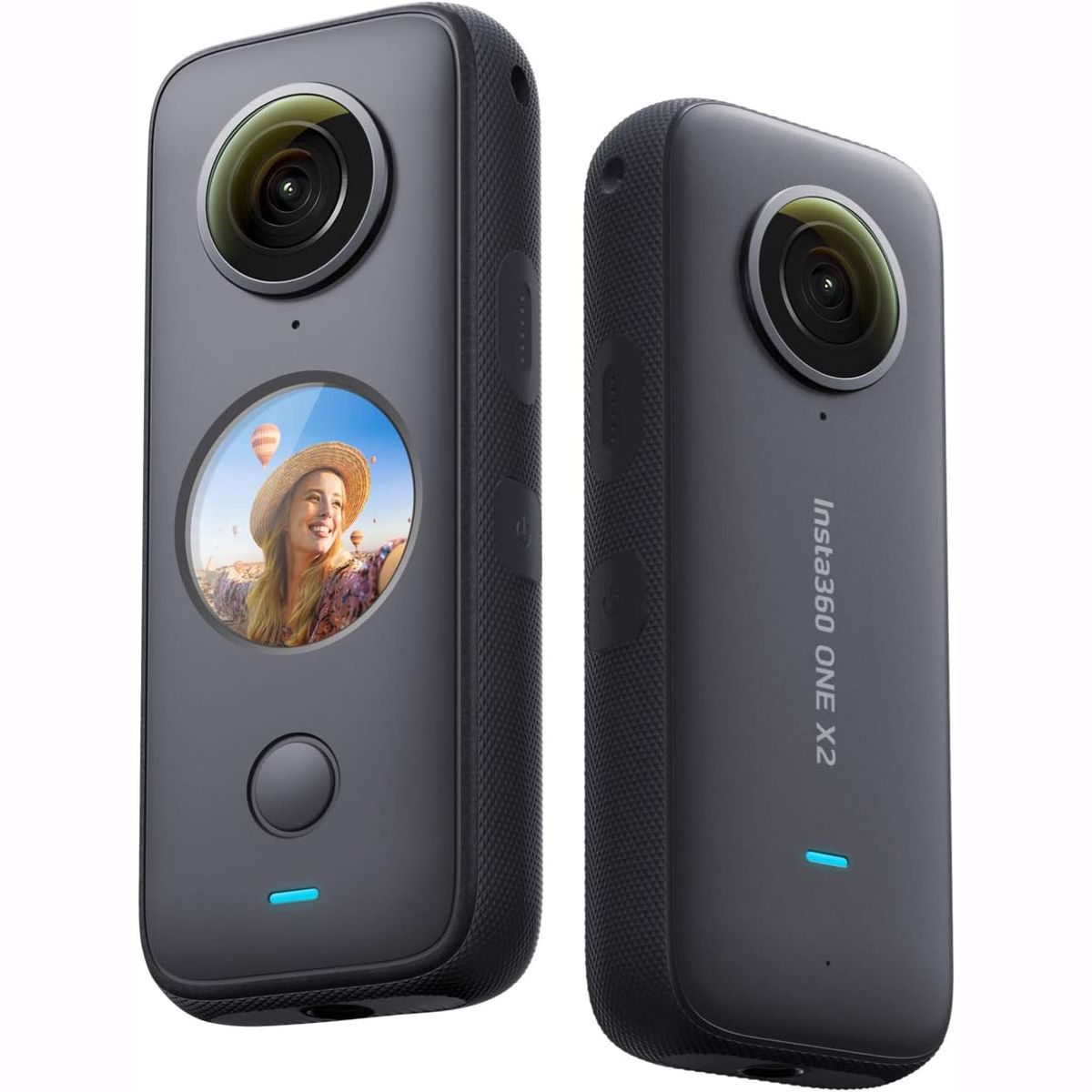 INSTA360 - Insta360 X2 Cámara de acción 360 Resistente al Agua - Reacondicionado