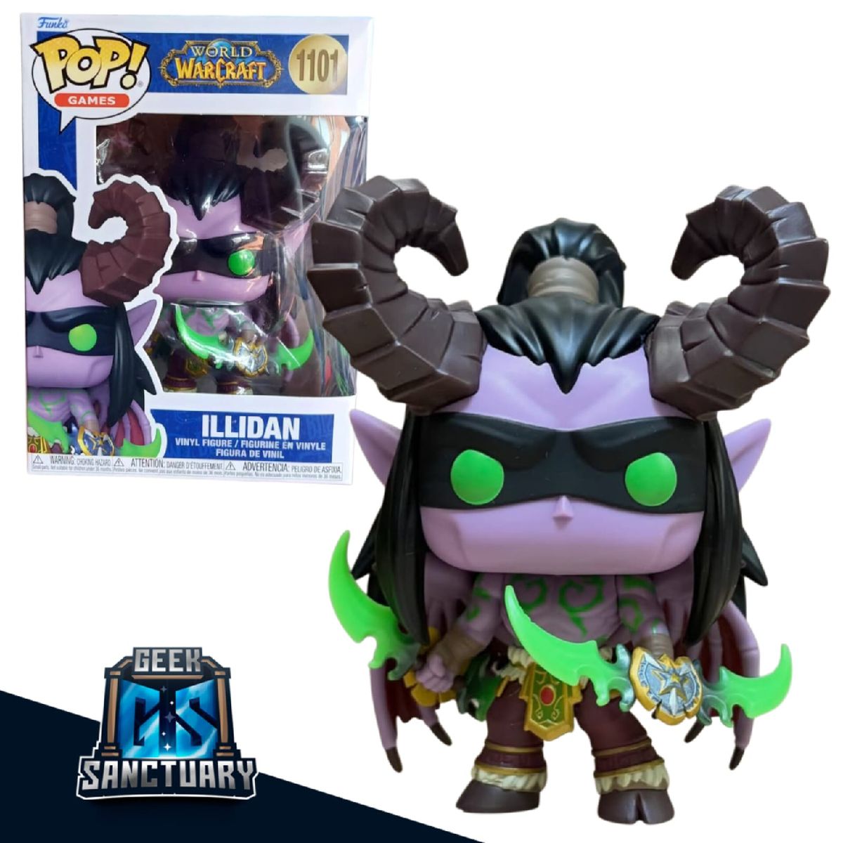 FUNKO - FUNKO POP ILLIDAN STORMRAGE 1101 WORLD OF WARCRAFT WOW