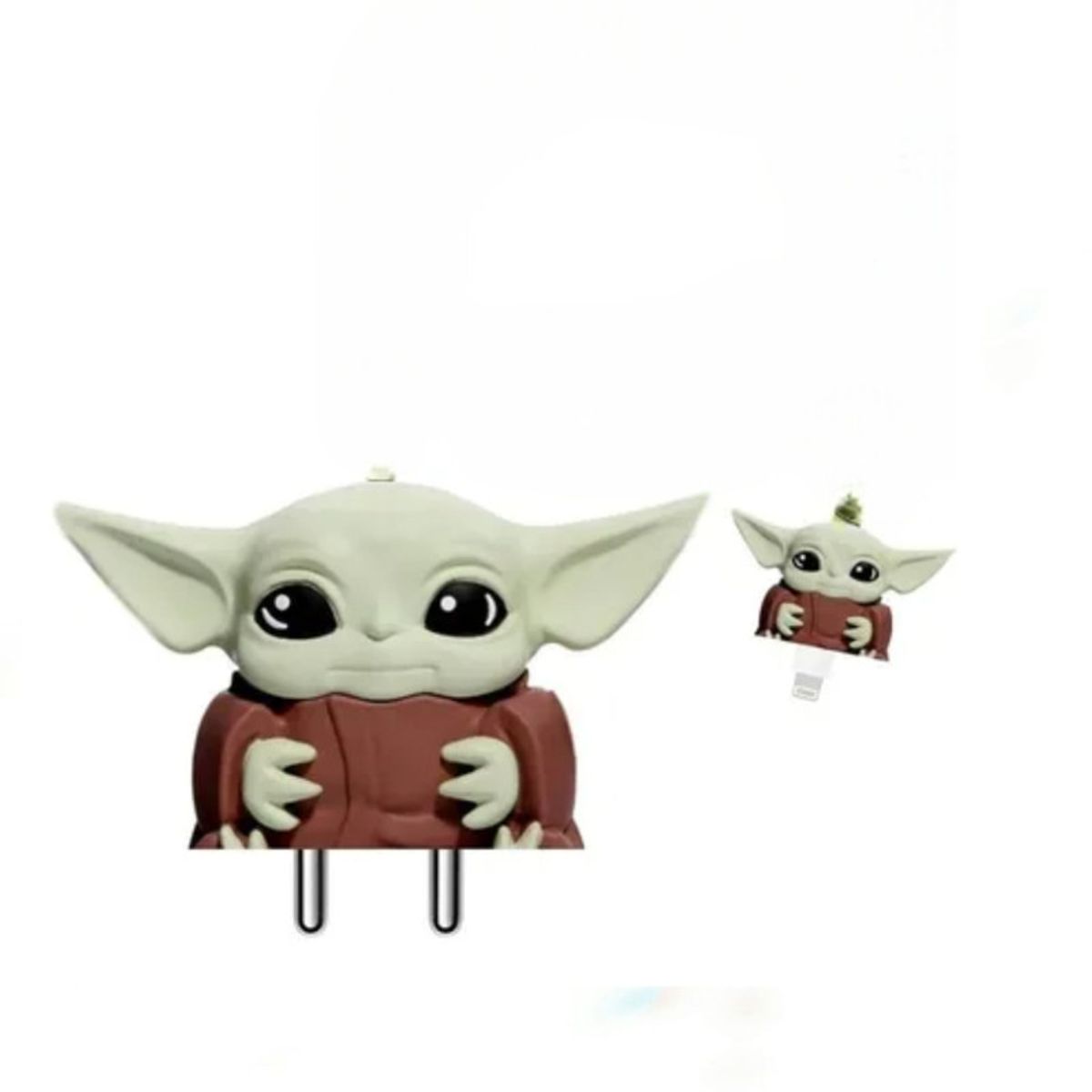 GENERICO - FUNDA DE ADAPTADOR COMPATIBLE PARA IPHONE 20W - BABY YODA