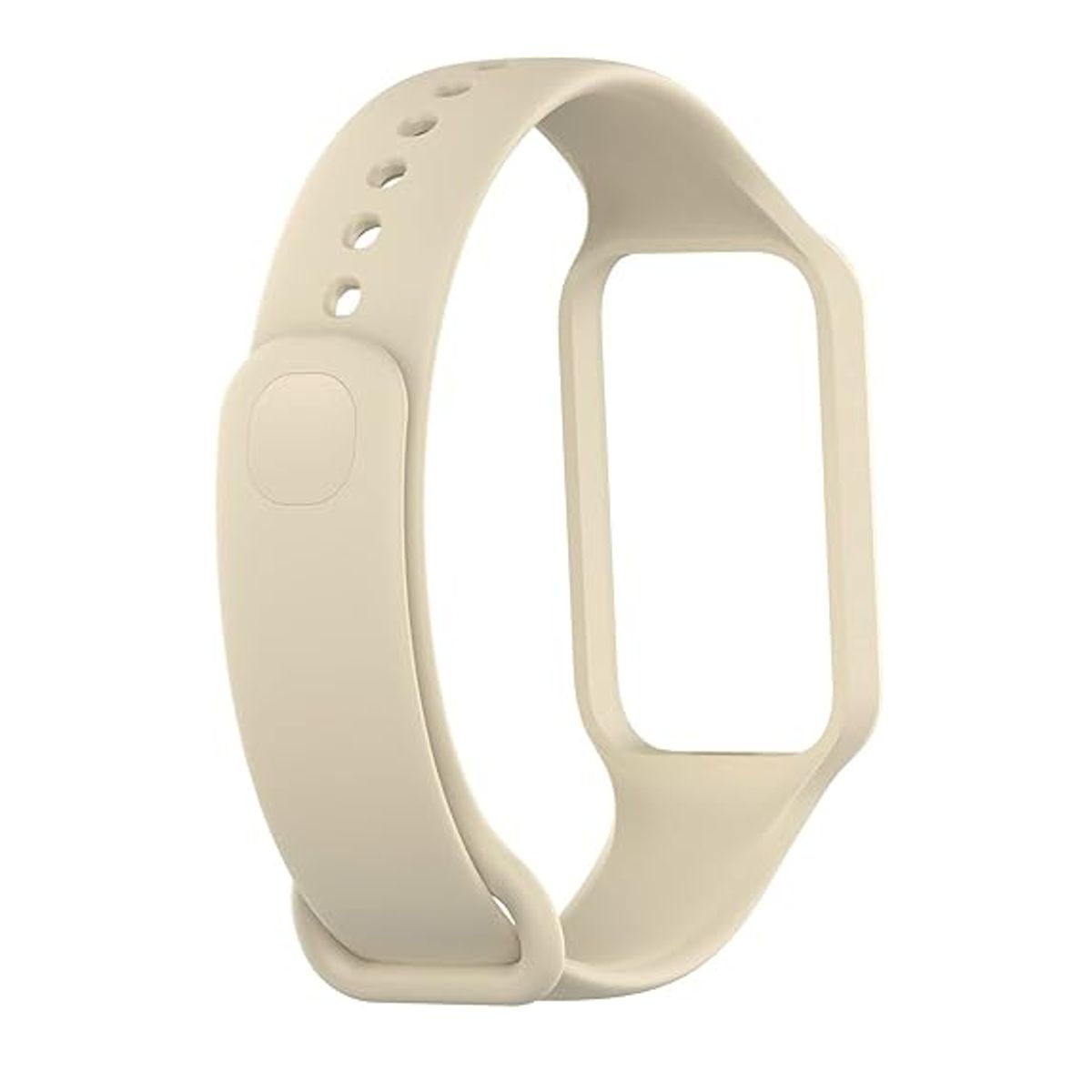 GENERICO - Correa de Silicon para Xiaomi Band 8 Active - Beige