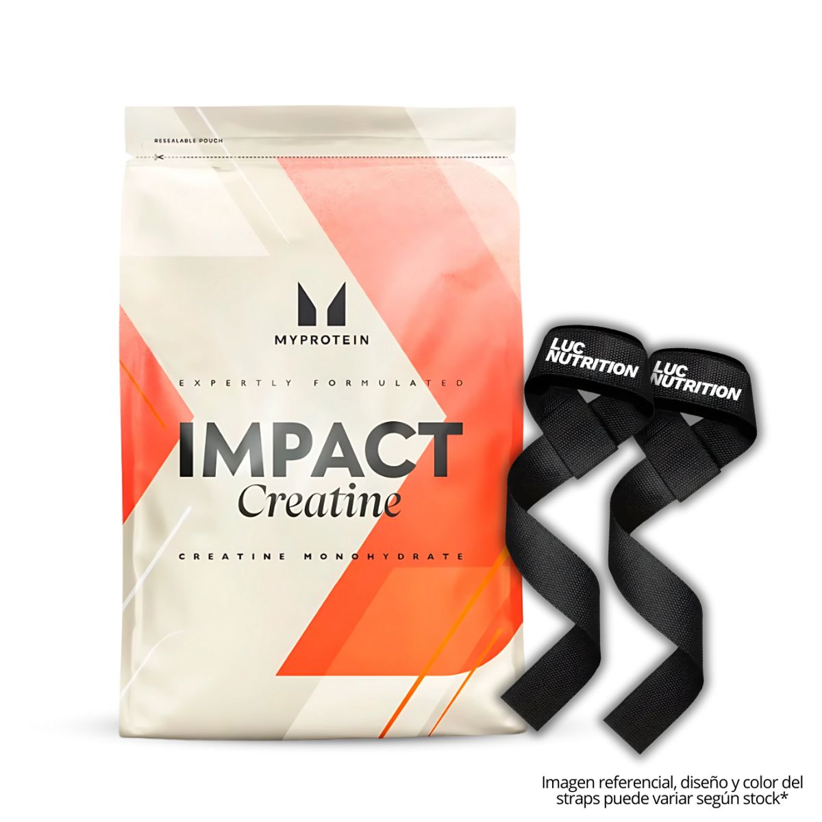 MYPROTEIN - Creatina Myprotein 250 G - Creatina Monohidratada + Straps