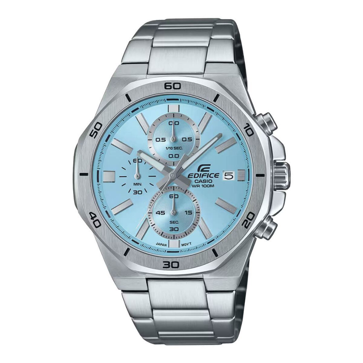 EDIFICE - Reloj Edifice EFV-640D-2B Hombre Acero Celeste
