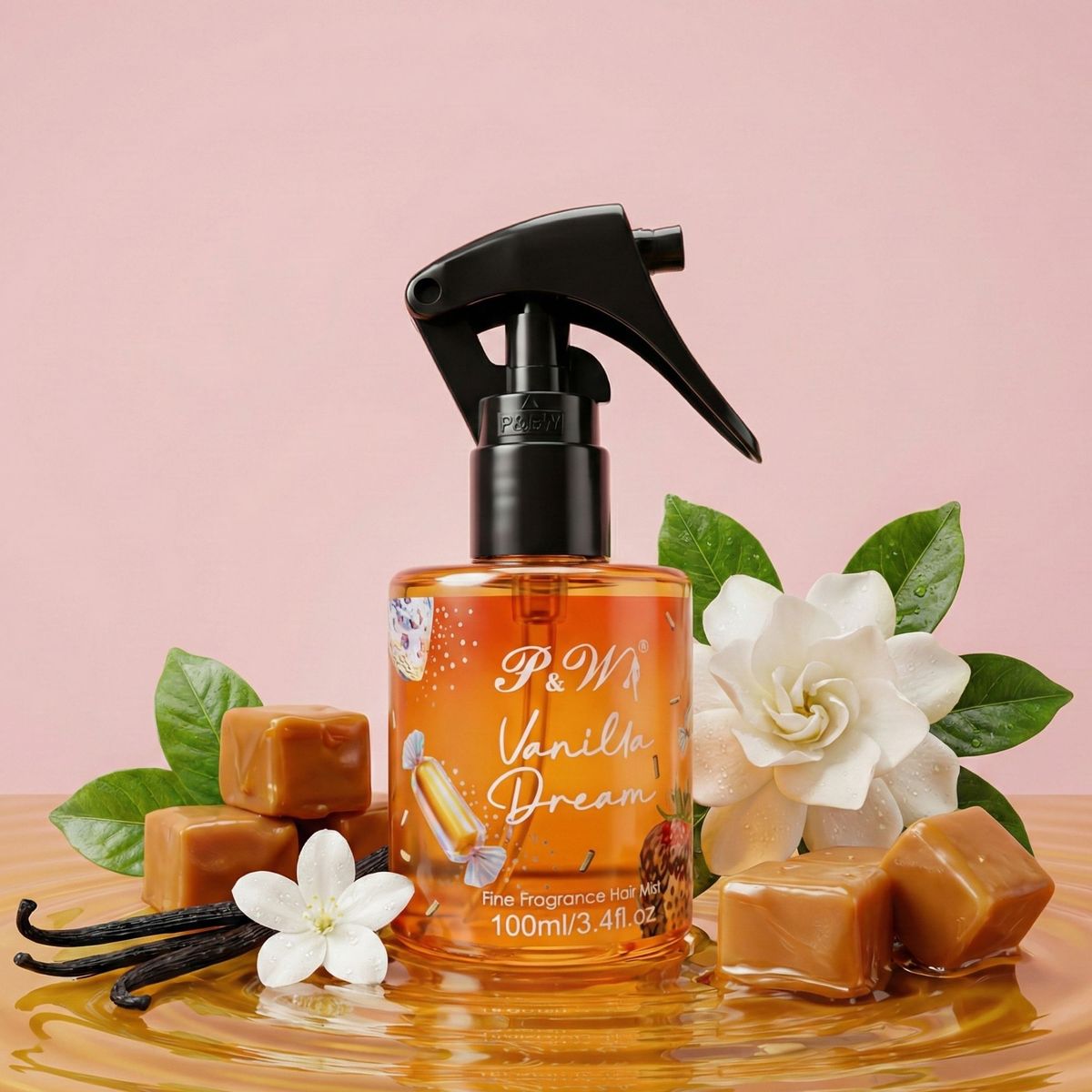 GENERICO - Perfume para cabello aroma a vainilla