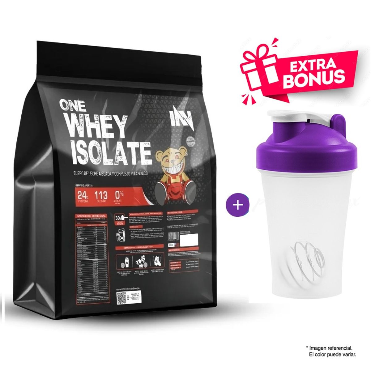 INN INNOVATE NUTRITION - ONE WHEY ISOLATE 3KG INNOVATE NUTRITION VAINILLA