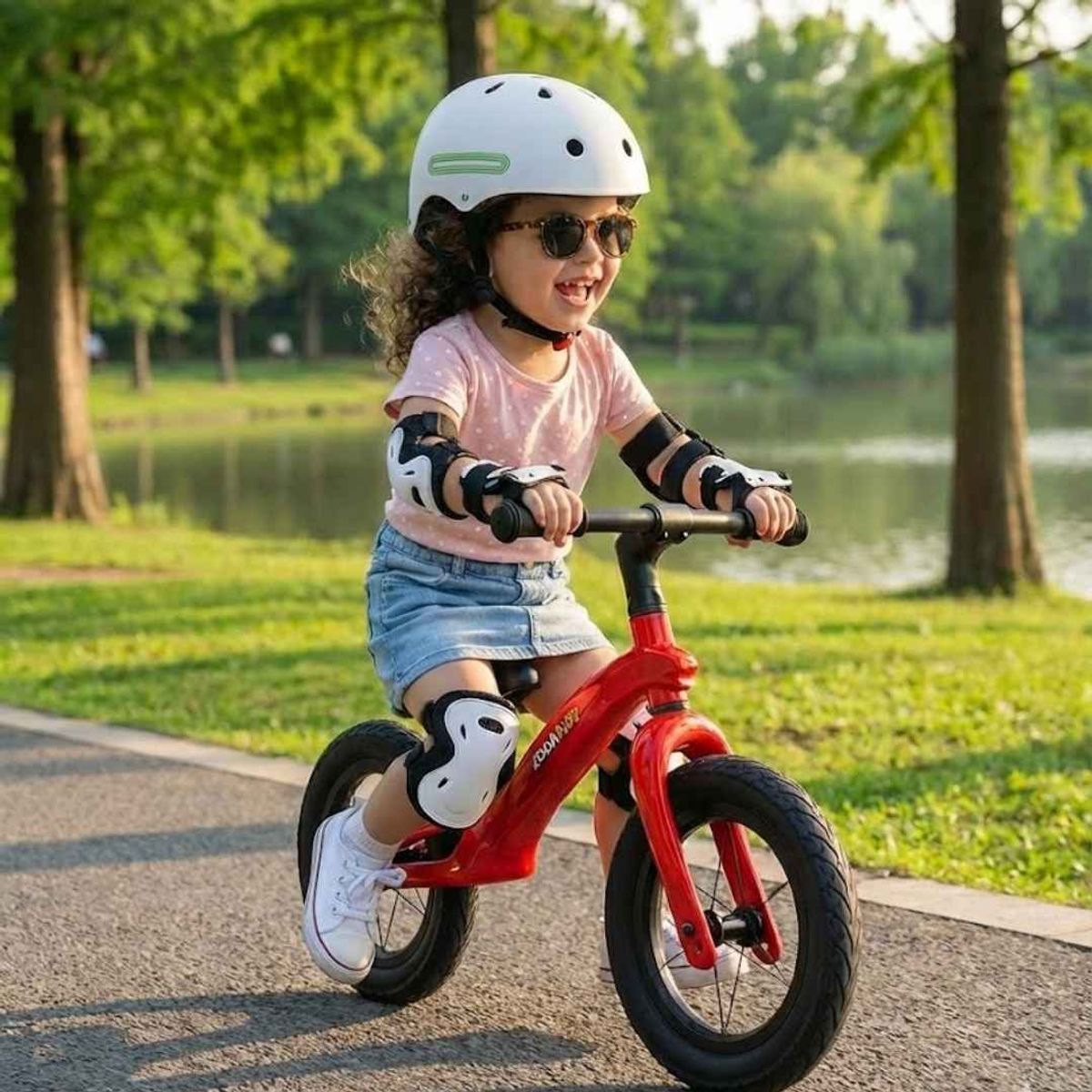 KUB - Bicicleta de Equilibrio Sin Pedales para Niños Magnesio ZOOMKIDZ aro 12