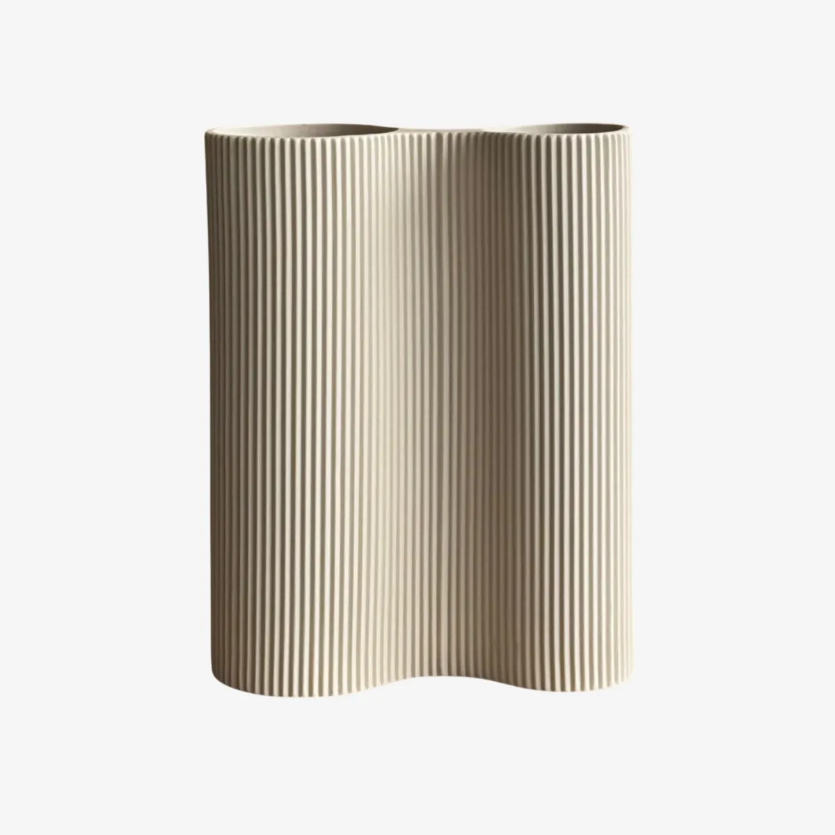 LAR DANIELSEN - Jarrón  de cerámica con doble entrada - Duo