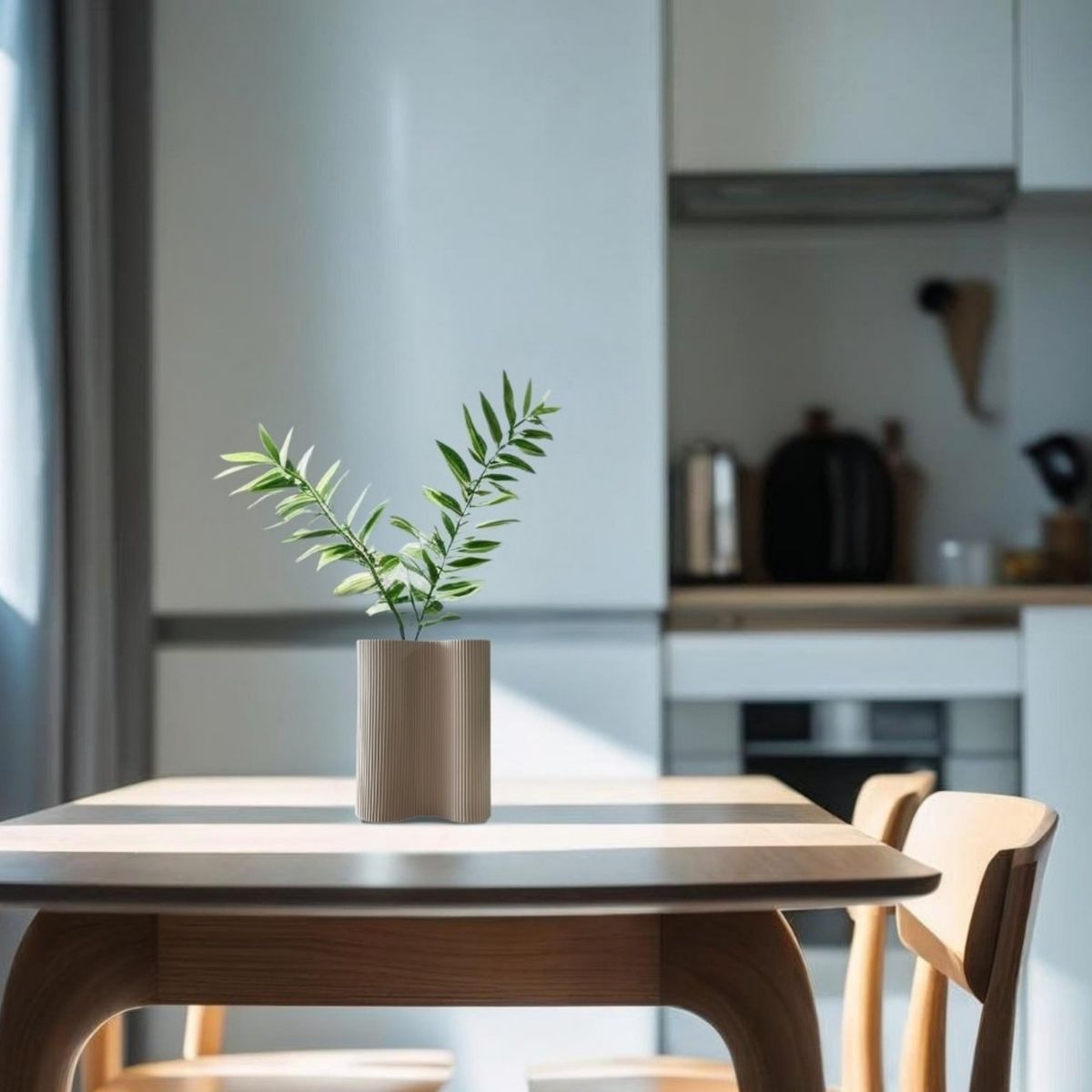 LAR DANIELSEN - Jarrón  de cerámica con doble entrada - Duo