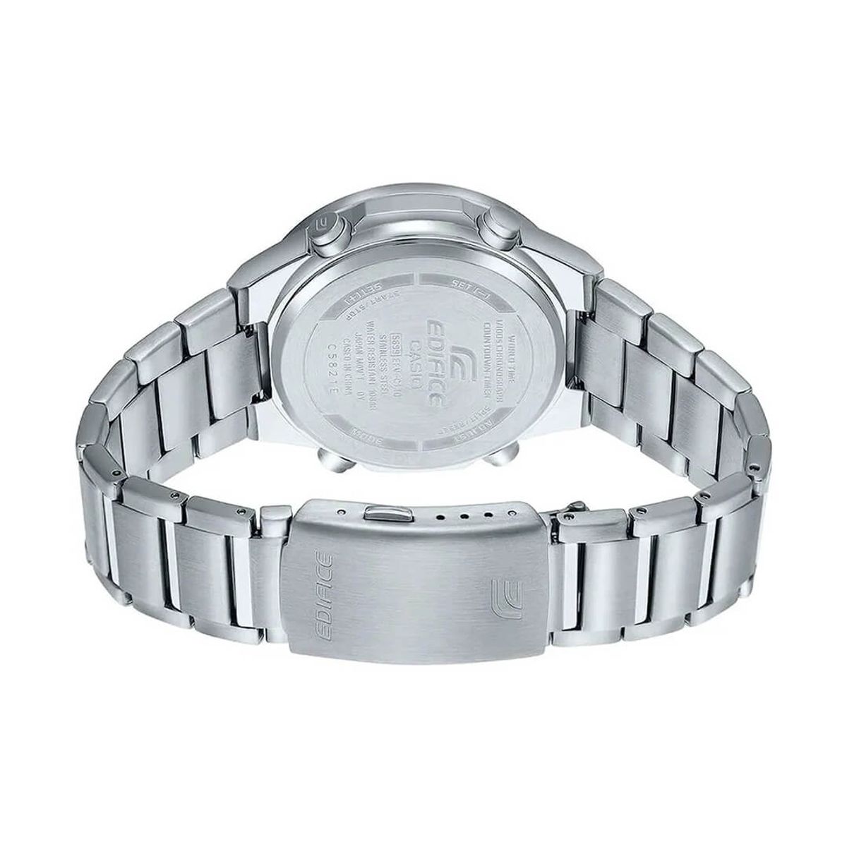 EDIFICE - Reloj Edifice EFV-C110DC-1A3V Hombre Acero Plateado