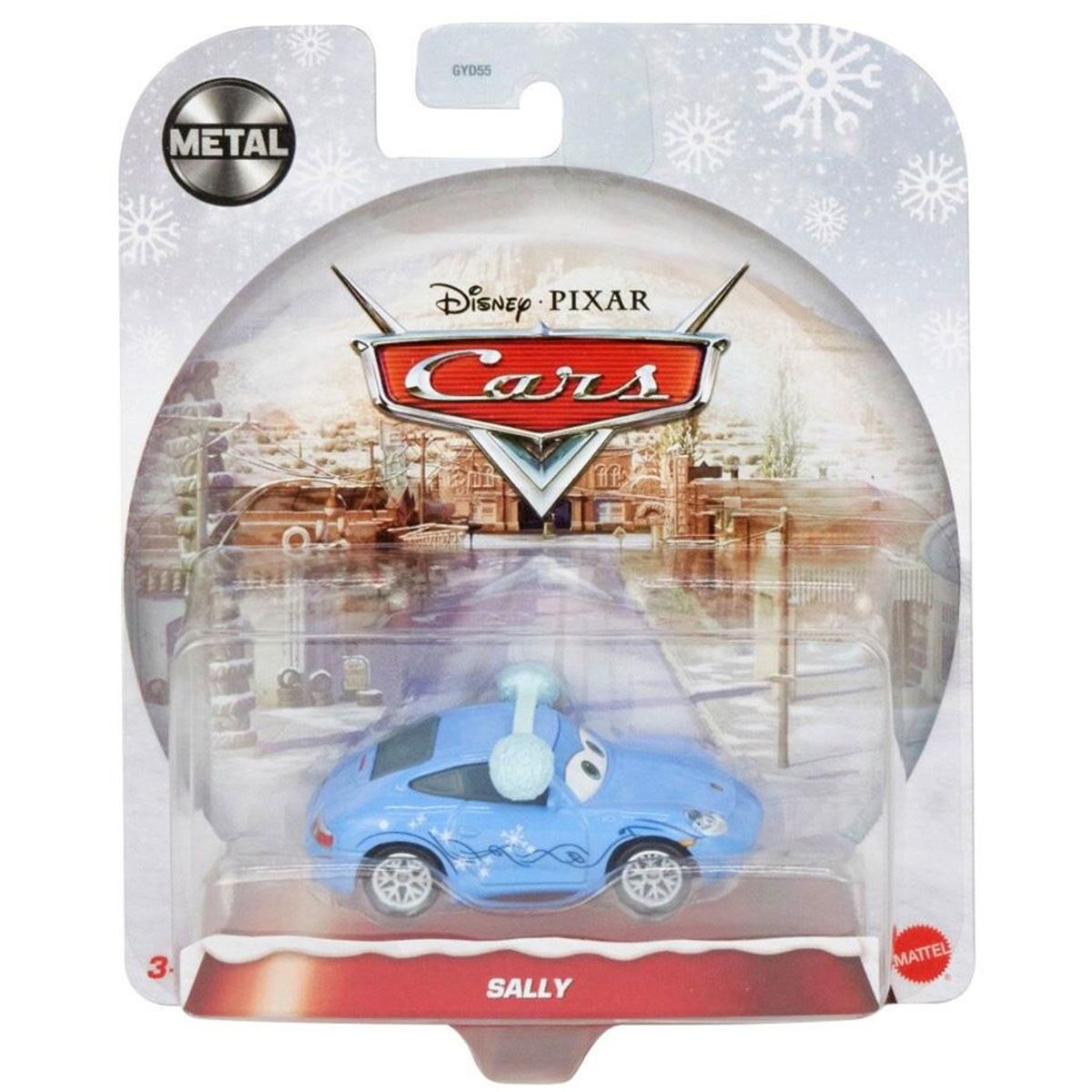 DISNEY PIXAR - Sally Disney Pixar Cars Wintertime Cruisers - Auto Coche Metal LIGHTNING McQUEEN