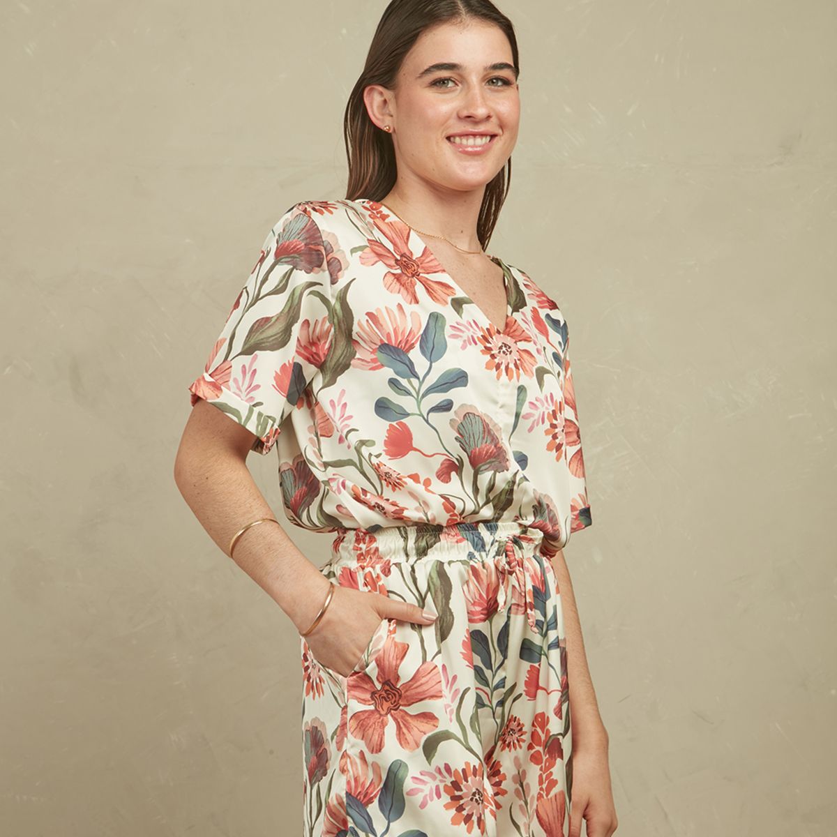 FASSINE - Blusa Casual Mujer