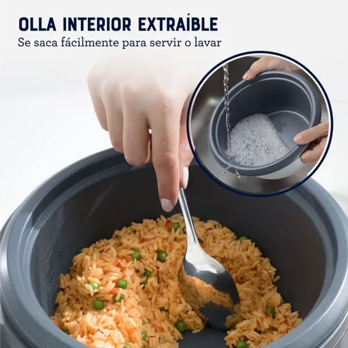 OSTER - Olla arrocera Oster 3 en 1 2.2L – CKSTRC12DFBLK-053